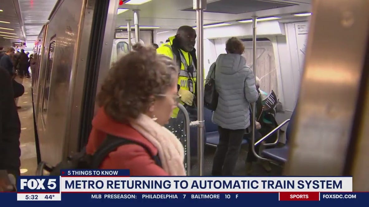 Metro is returning to Automatic Train System